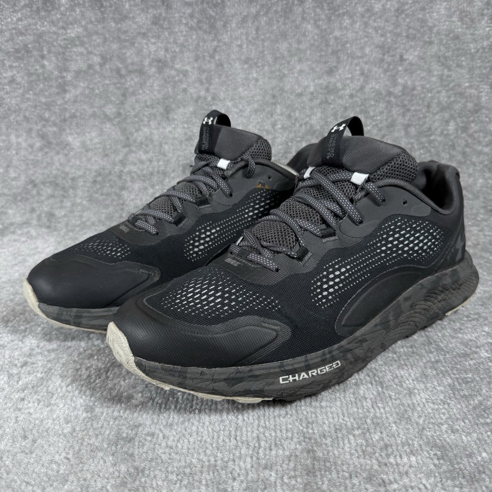 Under Armour Shoes Men's 12 Black Charged Bandit Trail 2 3024186-001 Hiking